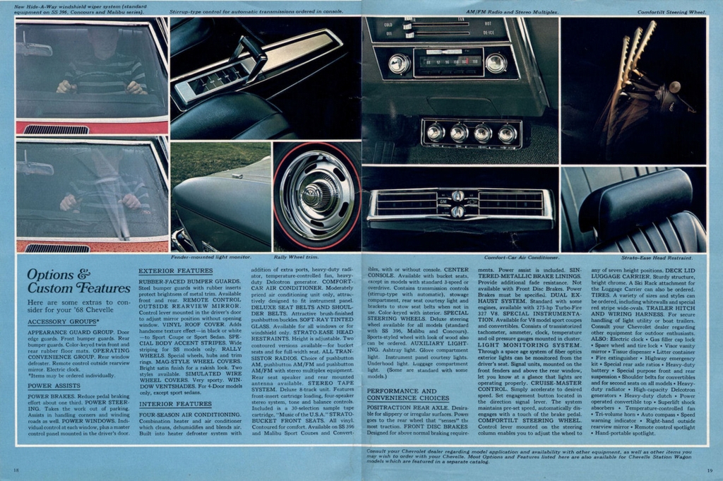 1968 Chev Chevelle Brochure Page 9